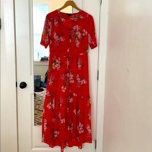 Who What Wear Floral Dress